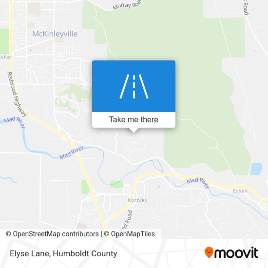 Elyse Lane map