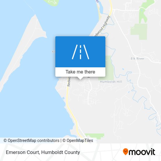 Emerson Court map
