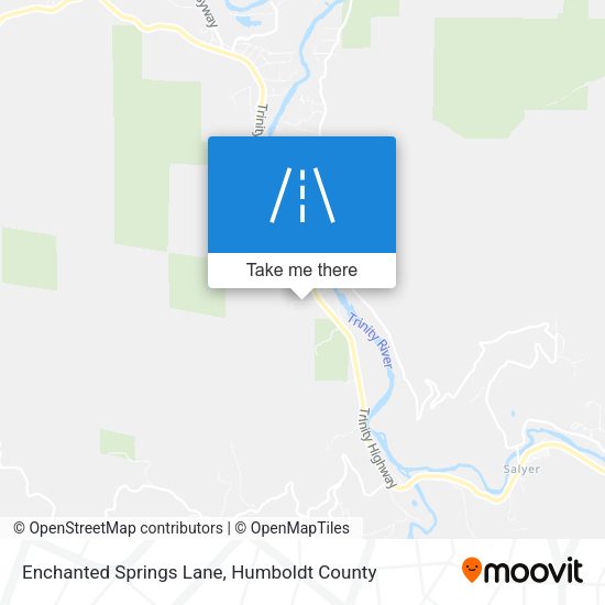 Enchanted Springs Lane map