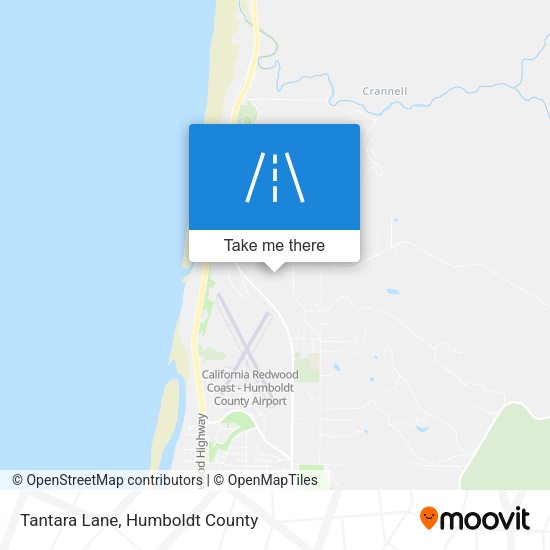 Mapa de Tantara Lane