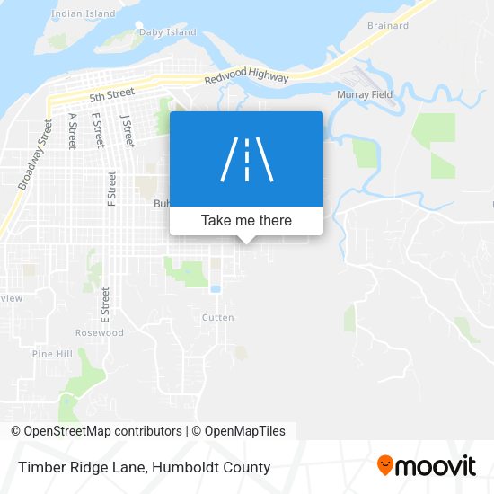 Timber Ridge Lane map