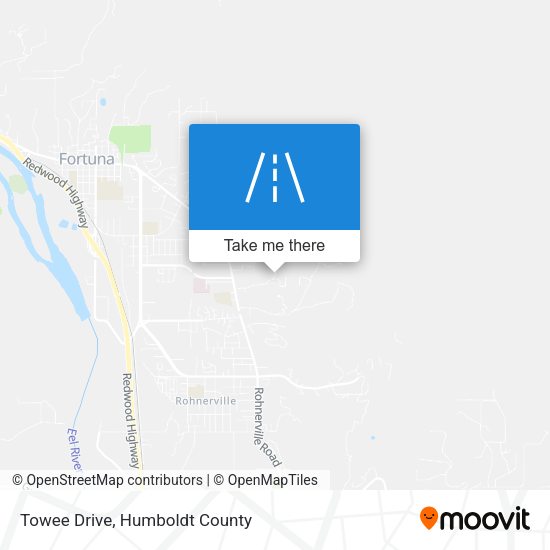 Towee Drive map