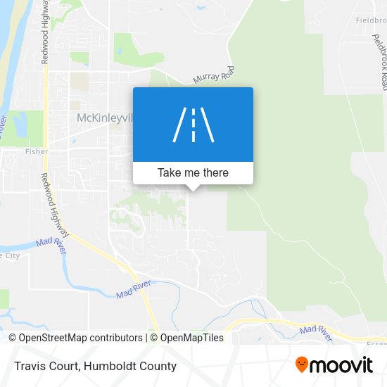 Travis Court map