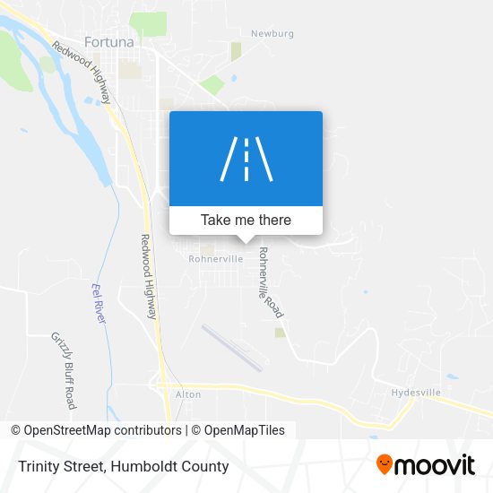 Trinity Street map