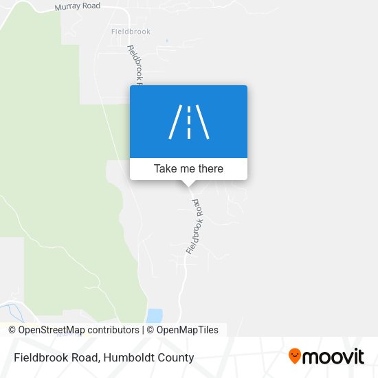 Mapa de Fieldbrook Road