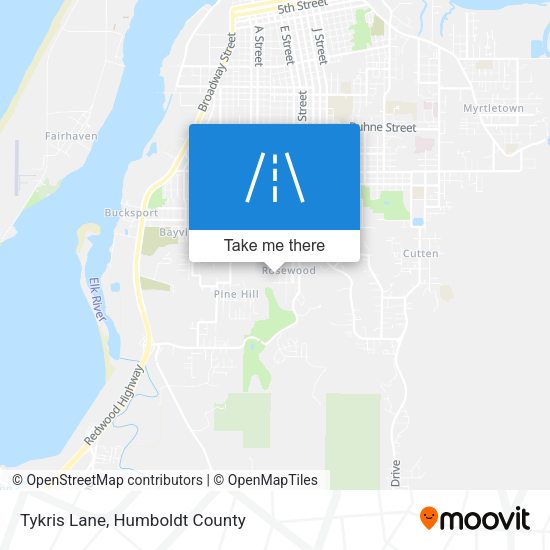 Mapa de Tykris Lane