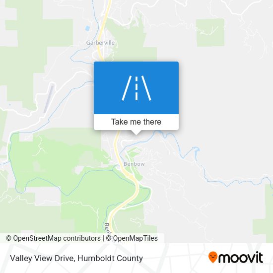 Valley View Drive map