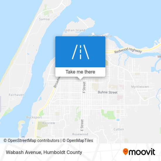 Wabash Avenue map