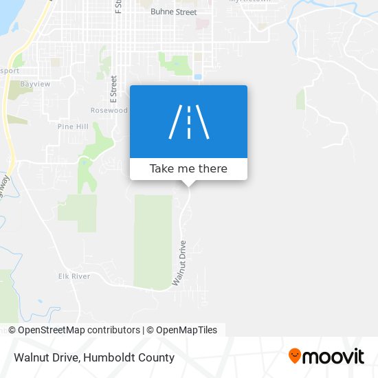 Walnut Drive map