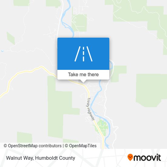 Mapa de Walnut Way