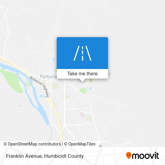 Mapa de Franklin Avenue
