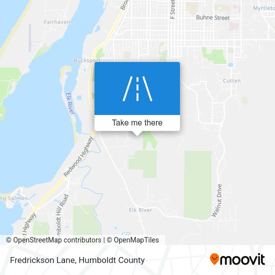 Fredrickson Lane map