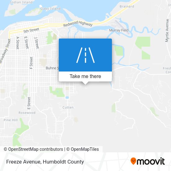 Mapa de Freeze Avenue