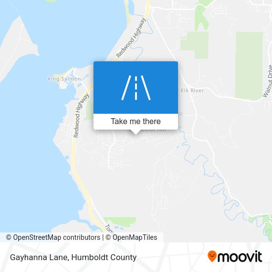 Mapa de Gayhanna Lane