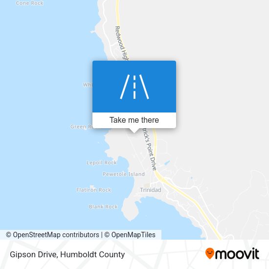 Mapa de Gipson Drive