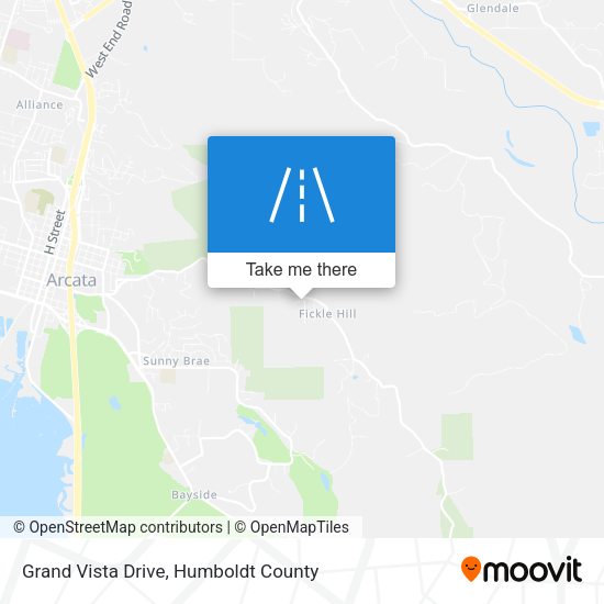 Grand Vista Drive map