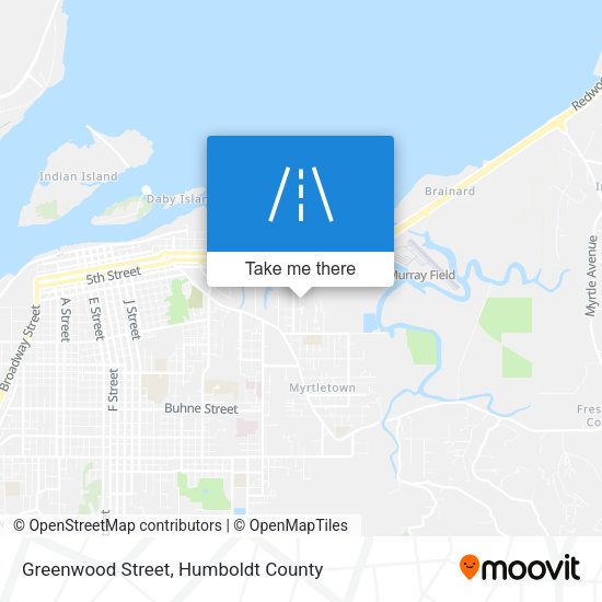 Greenwood Street map