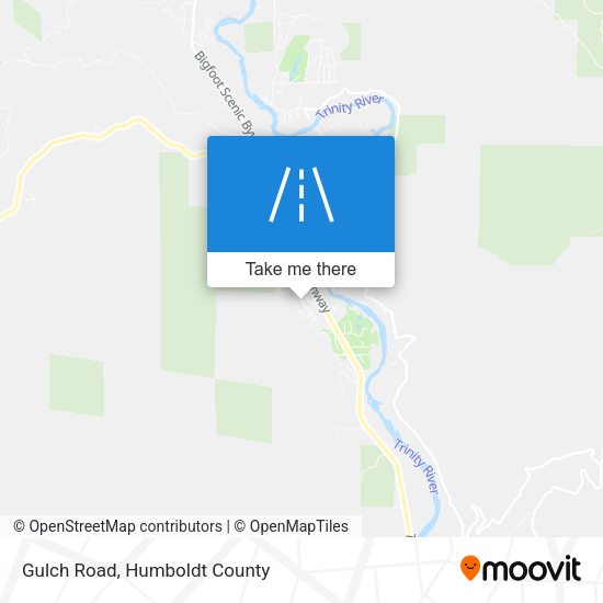 Gulch Road map