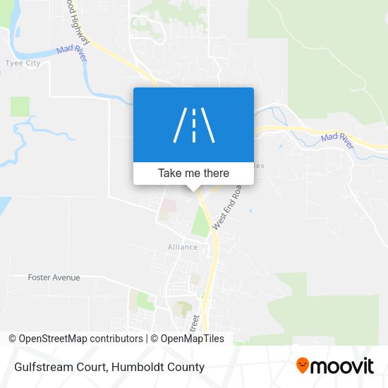 Gulfstream Court map
