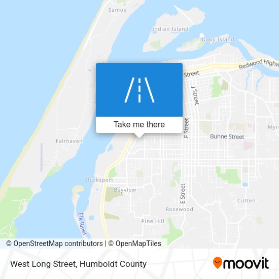 Mapa de West Long Street