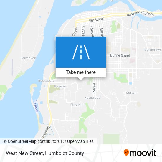 West New Street map