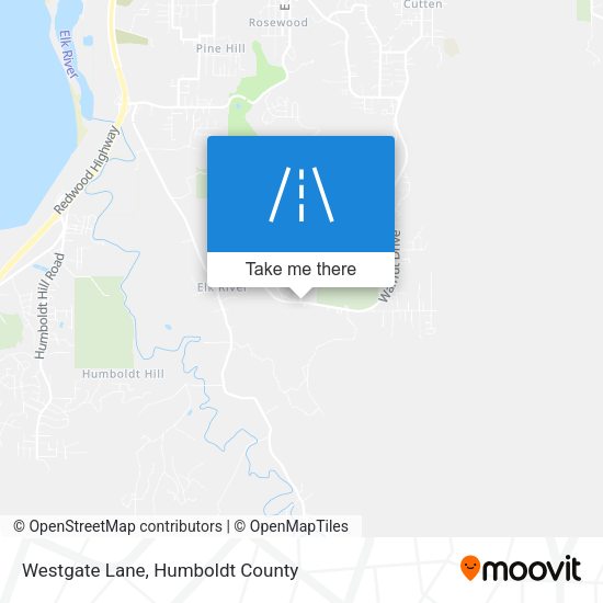 Westgate Lane map