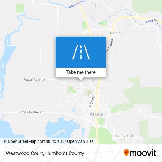 Westwood Court map