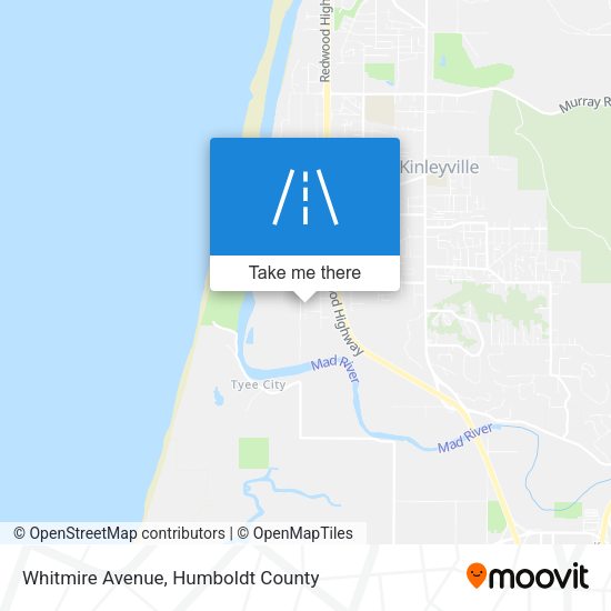 Mapa de Whitmire Avenue