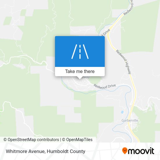 Whitmore Avenue map
