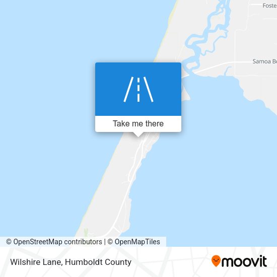 Wilshire Lane map