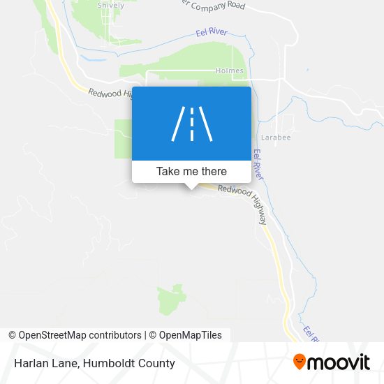 Harlan Lane map