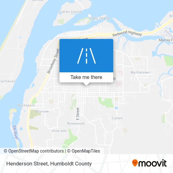 Henderson Street map