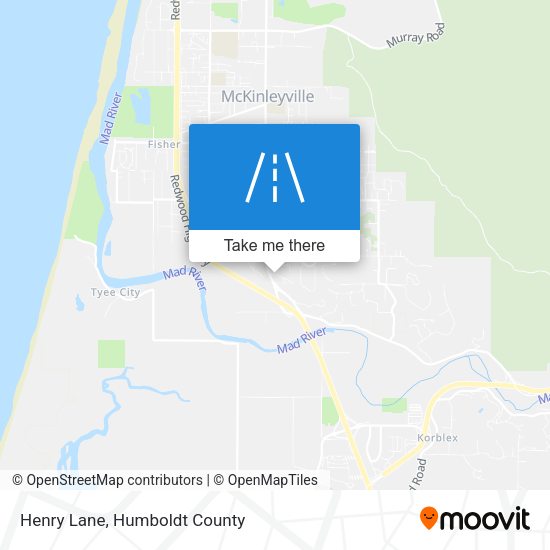Henry Lane map