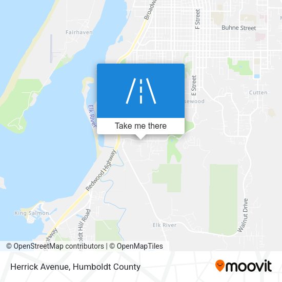 Herrick Avenue map