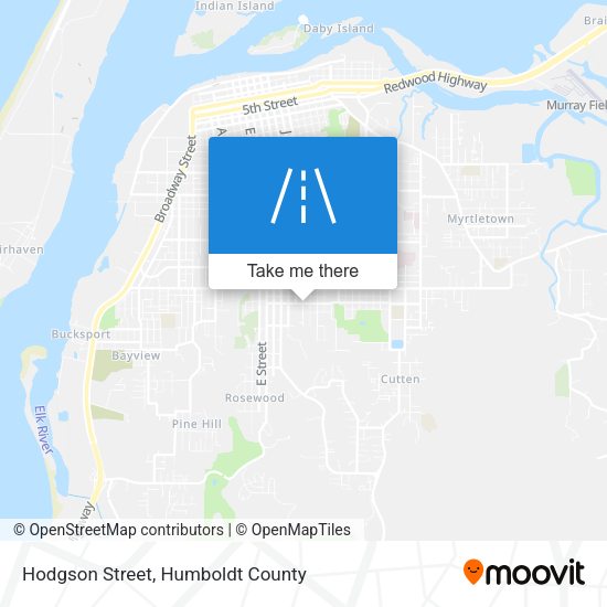 Hodgson Street map