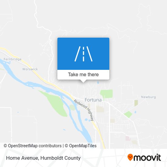 Home Avenue map