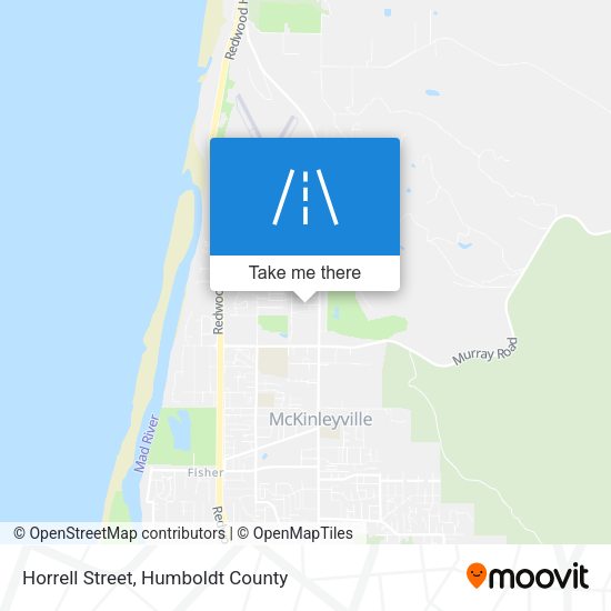 Horrell Street map