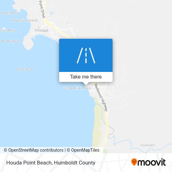 Mapa de Houda Point Beach