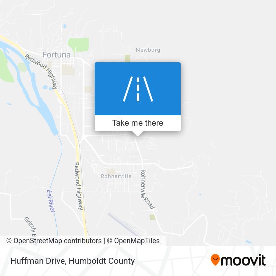 Huffman Drive map