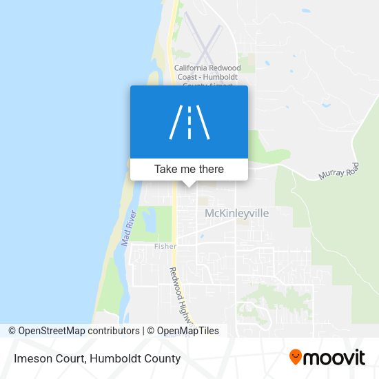 Imeson Court map