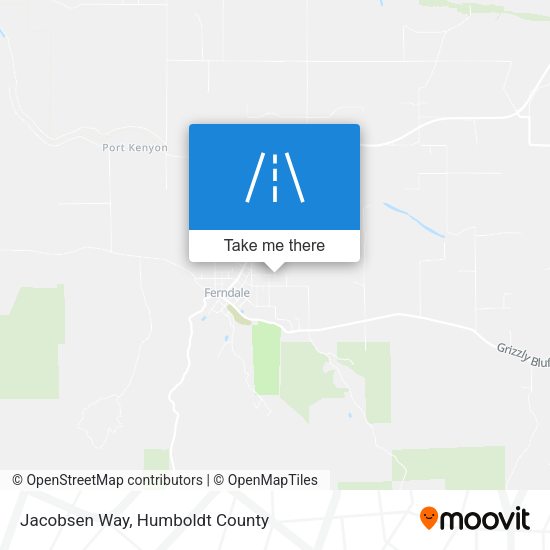 Jacobsen Way map