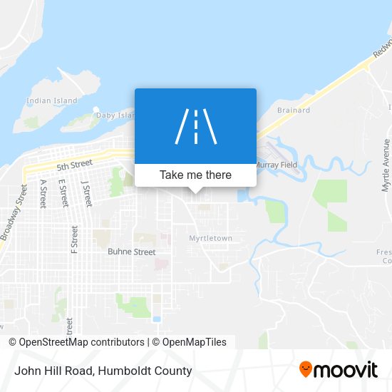 Mapa de John Hill Road