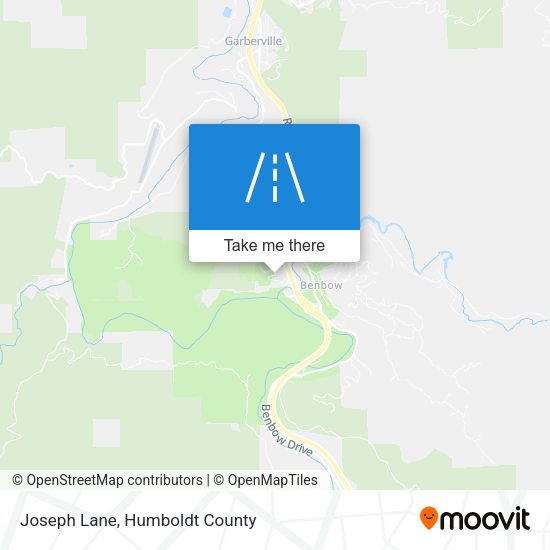 Joseph Lane map