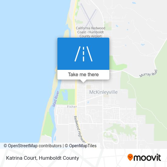 Mapa de Katrina Court