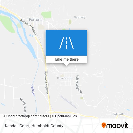 Kendall Court map