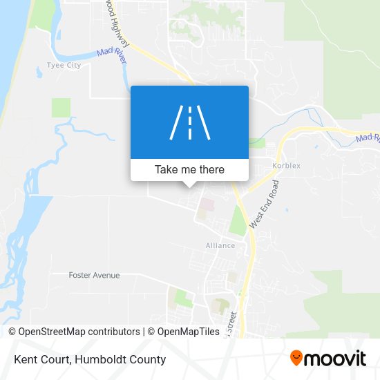 Kent Court map