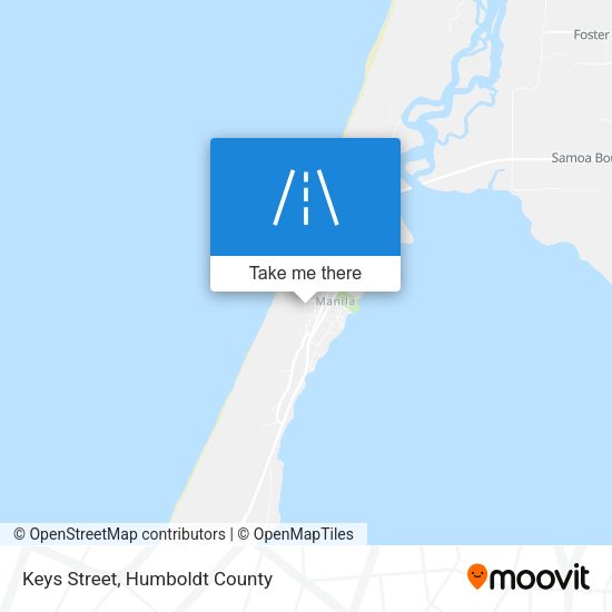 Keys Street map