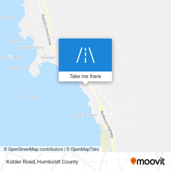 Kidder Road map