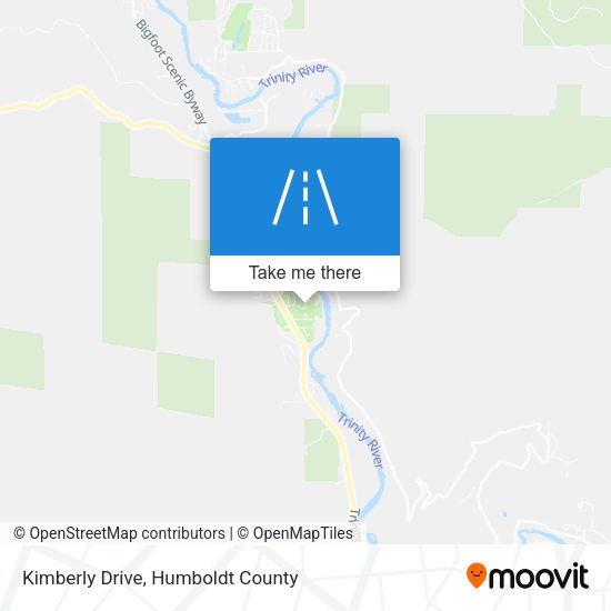 Mapa de Kimberly Drive