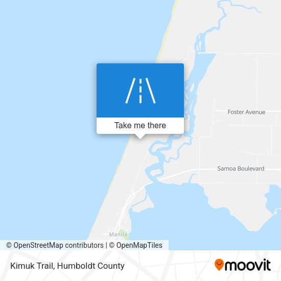 Kimuk Trail map